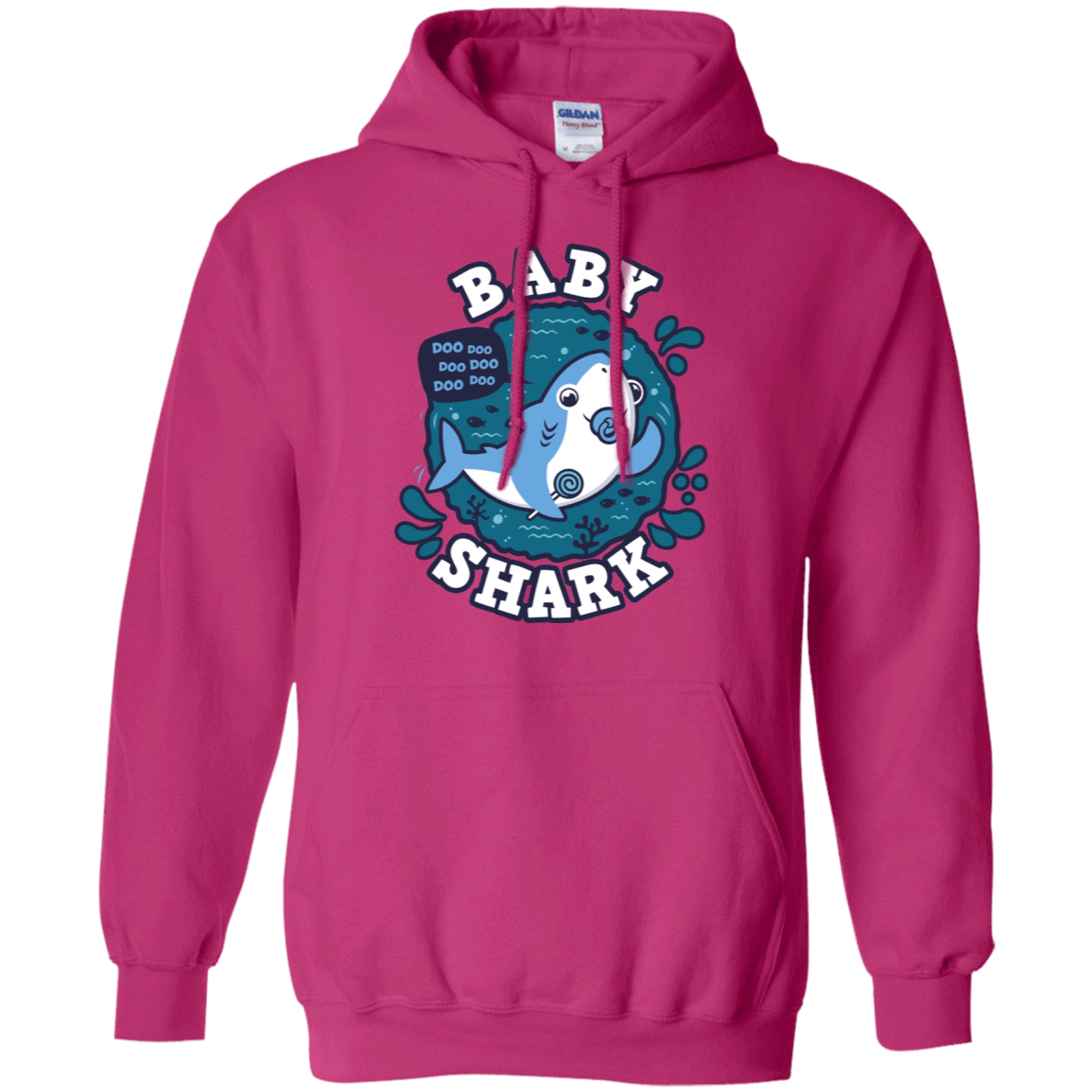 Sweatshirts Heliconia / S Shark Family trazo - Baby Boy chupete Pullover Hoodie