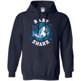 Sweatshirts Navy / S Shark Family trazo - Baby Boy chupete Pullover Hoodie