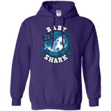 Sweatshirts Purple / S Shark Family trazo - Baby Boy chupete Pullover Hoodie