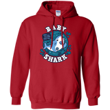 Sweatshirts Red / S Shark Family trazo - Baby Boy chupete Pullover Hoodie