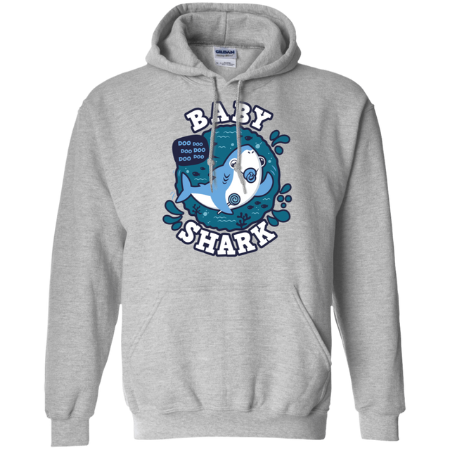 Sweatshirts Sport Grey / S Shark Family trazo - Baby Boy chupete Pullover Hoodie