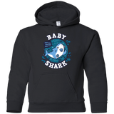 Sweatshirts Black / YS Shark Family trazo - Baby Boy chupete Youth Hoodie