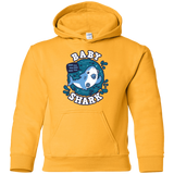 Sweatshirts Gold / YS Shark Family trazo - Baby Boy chupete Youth Hoodie