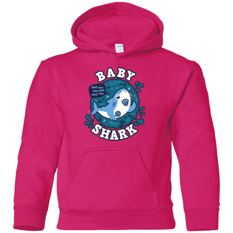 Sweatshirts Heliconia / YS Shark Family trazo - Baby Boy chupete Youth Hoodie