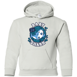 Sweatshirts White / YS Shark Family trazo - Baby Boy chupete Youth Hoodie