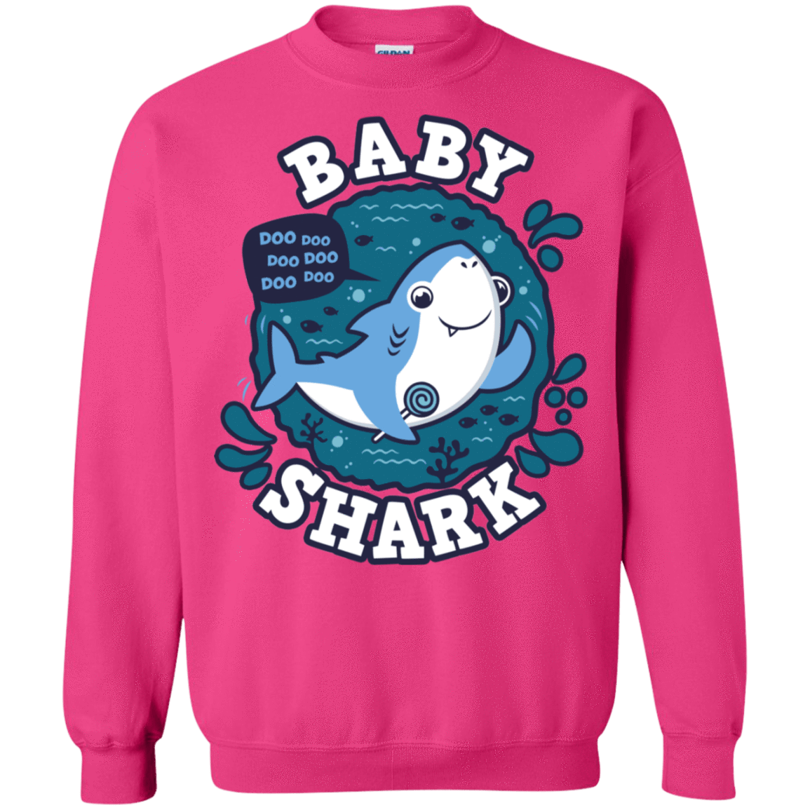 Sweatshirts Heliconia / S Shark Family trazo - Baby Boy Crewneck Sweatshirt