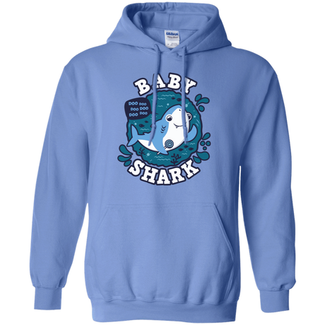 Sweatshirts Carolina Blue / S Shark Family trazo - Baby Boy Pullover Hoodie