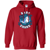 Sweatshirts Red / S Shark Family trazo - Baby Boy Pullover Hoodie