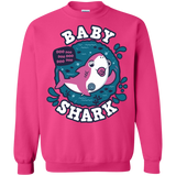 Sweatshirts Heliconia / S Shark Family trazo - Baby Girl chupete Crewneck Sweatshirt