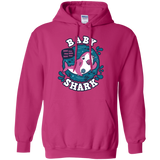 Sweatshirts Heliconia / S Shark Family trazo - Baby Girl chupete Pullover Hoodie