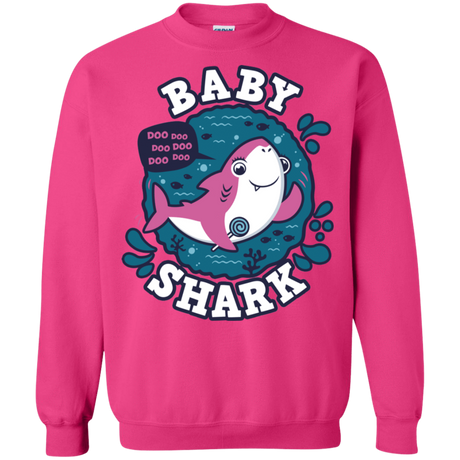 Sweatshirts Heliconia / S Shark Family trazo - Baby Girl Crewneck Sweatshirt