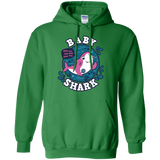 Sweatshirts Irish Green / S Shark Family trazo - Baby Girl Pullover Hoodie