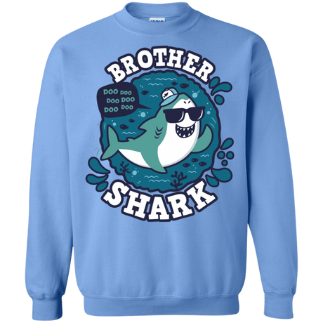 Sweatshirts Carolina Blue / S Shark Family trazo - Brother Crewneck Sweatshirt