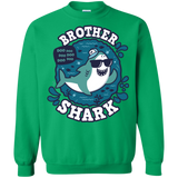 Sweatshirts Irish Green / S Shark Family trazo - Brother Crewneck Sweatshirt