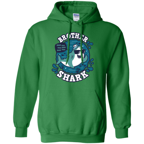 Sweatshirts Irish Green / S Shark Family trazo - Brother Pullover Hoodie