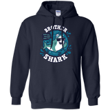 Sweatshirts Navy / S Shark Family trazo - Brother Pullover Hoodie