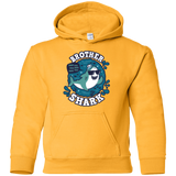 Sweatshirts Gold / YS Shark Family trazo - Brother Youth Hoodie