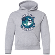 Sweatshirts Sport Grey / YS Shark Family trazo - Brother Youth Hoodie
