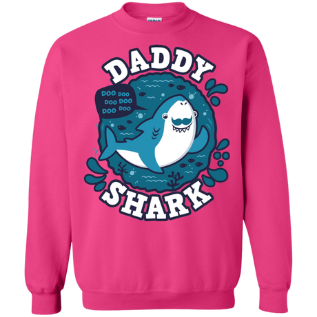 Sweatshirts Heliconia / S Shark Family trazo - Daddy Crewneck Sweatshirt