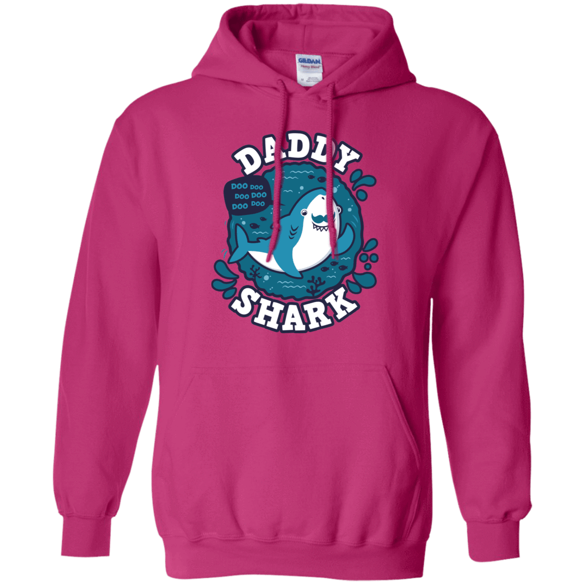 Sweatshirts Heliconia / S Shark Family trazo - Daddy Pullover Hoodie