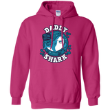 Sweatshirts Heliconia / S Shark Family trazo - Daddy Pullover Hoodie