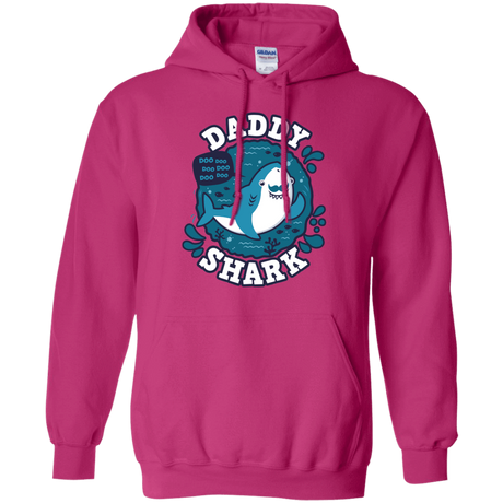 Sweatshirts Heliconia / S Shark Family trazo - Daddy Pullover Hoodie