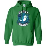 Sweatshirts Irish Green / S Shark Family trazo - Daddy Pullover Hoodie