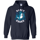 Sweatshirts Navy / S Shark Family trazo - Daddy Pullover Hoodie