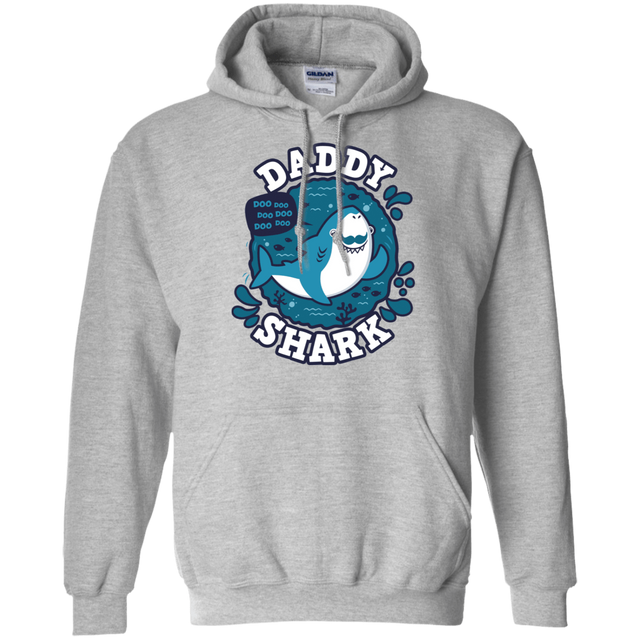 Sweatshirts Sport Grey / S Shark Family trazo - Daddy Pullover Hoodie