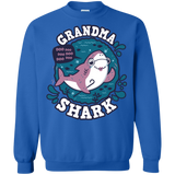 Sweatshirts Royal / S Shark Family trazo - Grandma Crewneck Sweatshirt