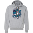 Sweatshirts Sport Grey / 2XL Shark Family trazo - Grandma Premium Fleece Hoodie