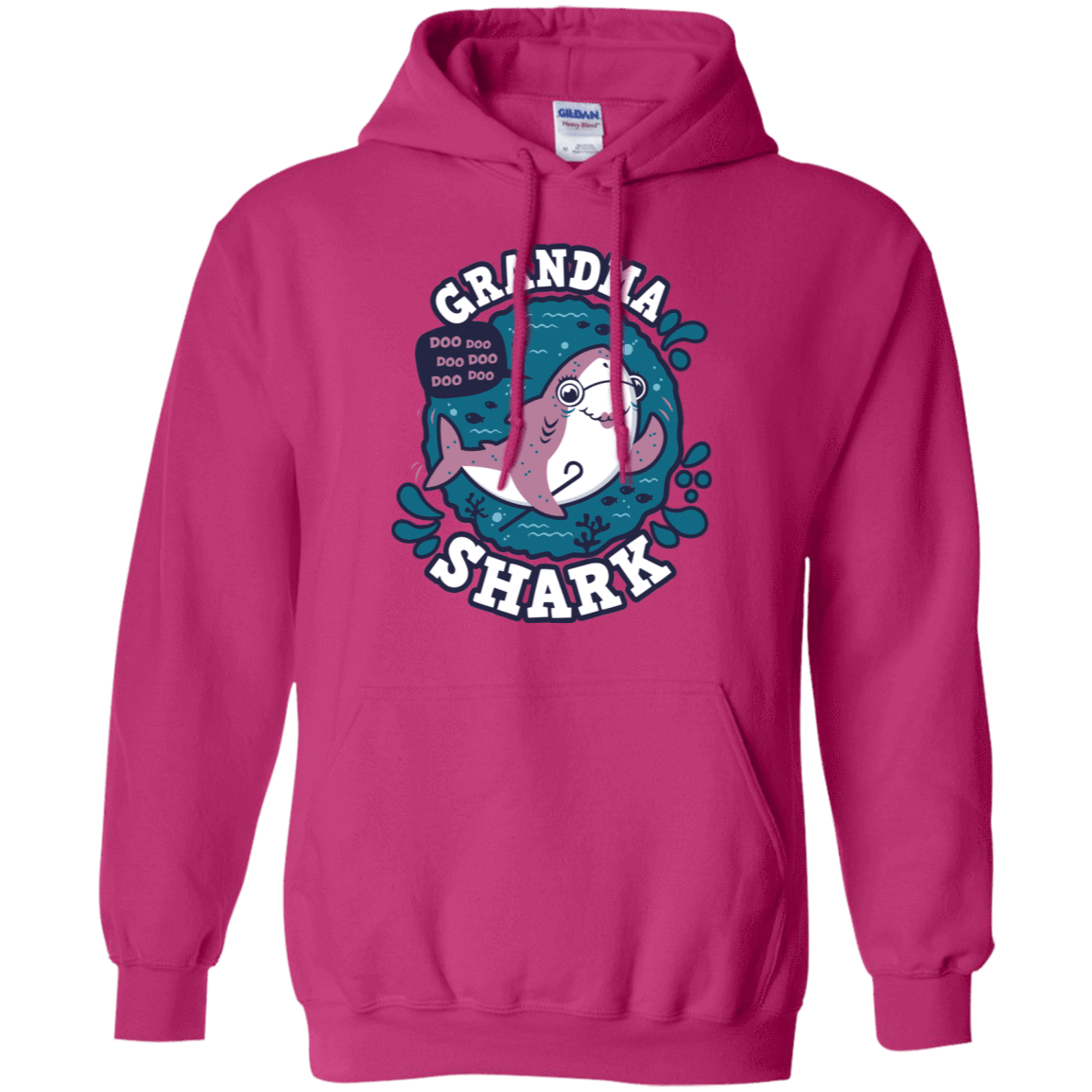 Sweatshirts Heliconia / S Shark Family trazo - Grandma Pullover Hoodie