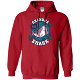 Sweatshirts Red / S Shark Family trazo - Grandma Pullover Hoodie