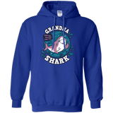 Sweatshirts Royal / S Shark Family trazo - Grandma Pullover Hoodie