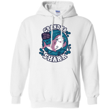 Sweatshirts White / S Shark Family trazo - Grandma Pullover Hoodie