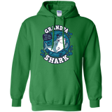 Sweatshirts Irish Green / S Shark Family trazo - Grandpa Pullover Hoodie