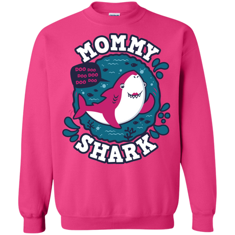 Sweatshirts Heliconia / S Shark Family trazo - Mommy Crewneck Sweatshirt