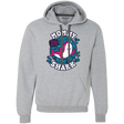 Sweatshirts Sport Grey / 2XL Shark Family trazo - Mommy Premium Fleece Hoodie