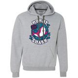 Sweatshirts Sport Grey / 2XL Shark Family trazo - Mommy Premium Fleece Hoodie