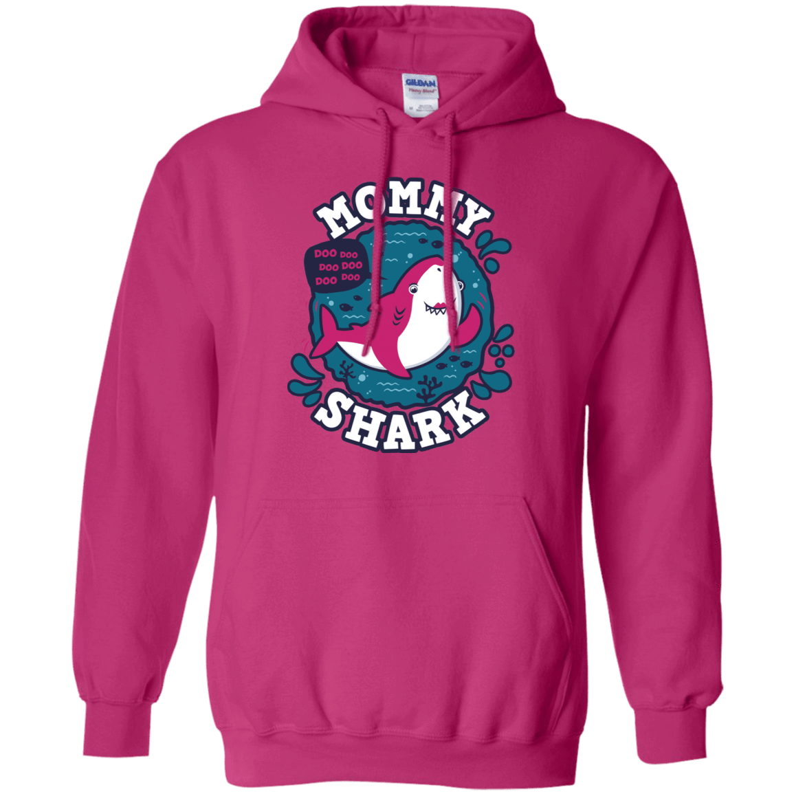 Sweatshirts Heliconia / S Shark Family trazo - Mommy Pullover Hoodie