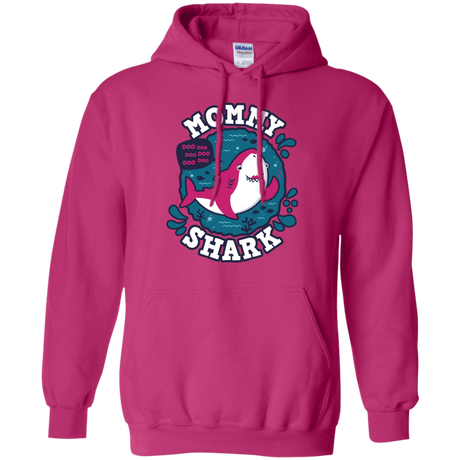 Sweatshirts Heliconia / S Shark Family trazo - Mommy Pullover Hoodie