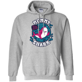 Sweatshirts Sport Grey / S Shark Family trazo - Mommy Pullover Hoodie