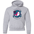 Sweatshirts Sport Grey / YS Shark Family trazo - Mommy Youth Hoodie