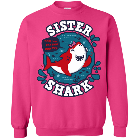 Sweatshirts Heliconia / S Shark Family trazo - Sister Crewneck Sweatshirt