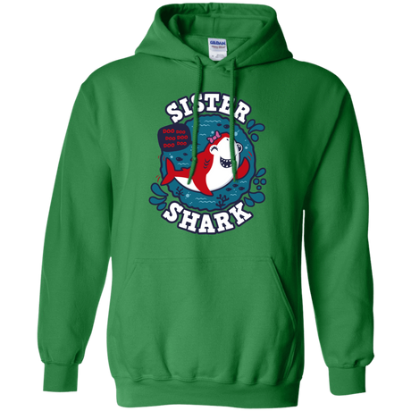 Sweatshirts Irish Green / S Shark Family trazo - Sister Pullover Hoodie