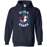 Sweatshirts Navy / S Shark Family trazo - Sister Pullover Hoodie