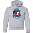 Sweatshirts Sport Grey / YS Shark Family trazo - Sister Youth Hoodie