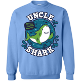 Sweatshirts Carolina Blue / S Shark Family trazo - Uncle Crewneck Sweatshirt