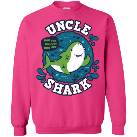 Sweatshirts Heliconia / S Shark Family trazo - Uncle Crewneck Sweatshirt