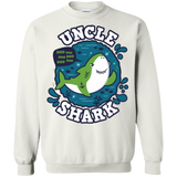 Sweatshirts White / S Shark Family trazo - Uncle Crewneck Sweatshirt